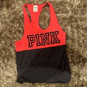 Pink Racerback tank top, Size M